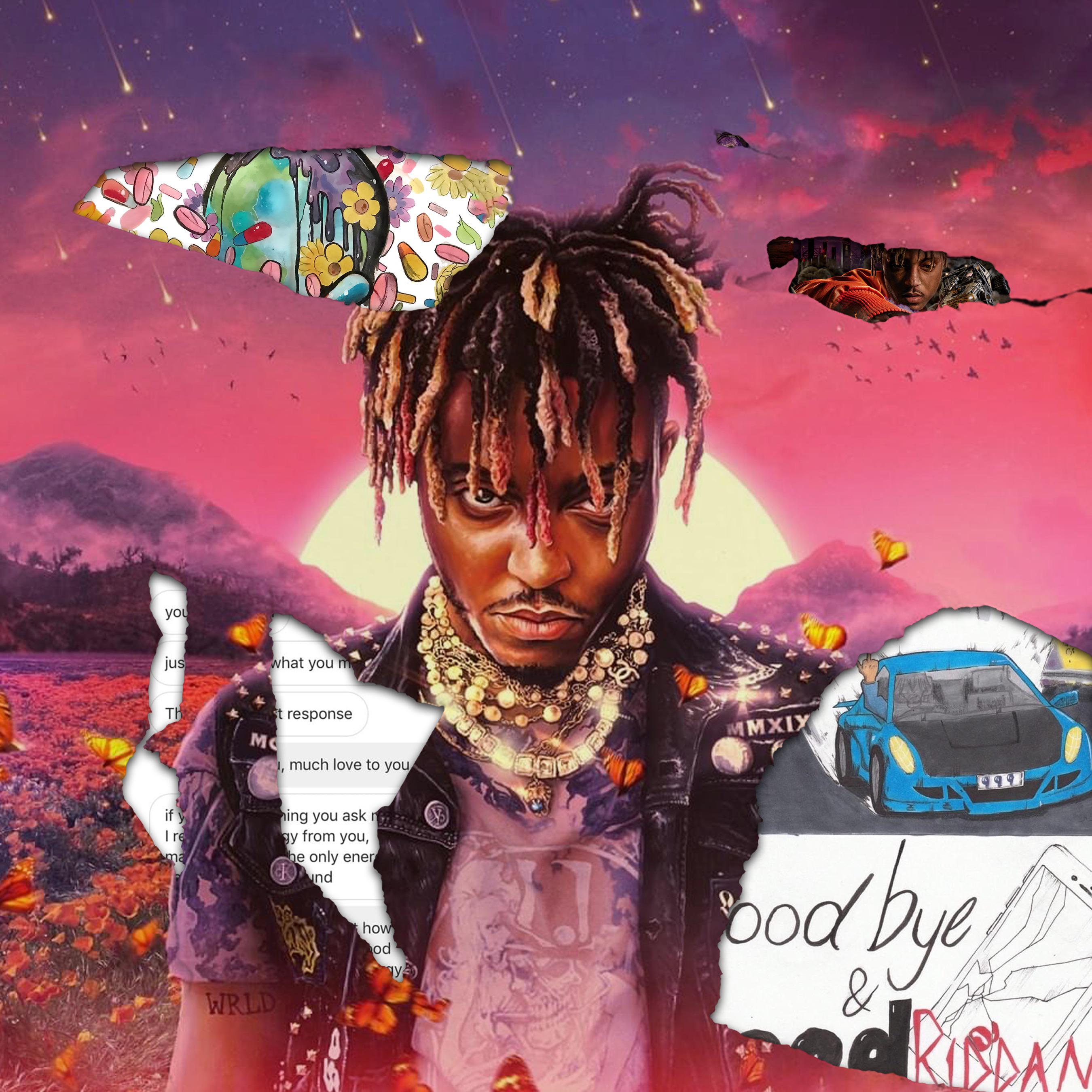 Juice Wrld Fan Art Album Cover Artstation Aub Art Shop Affordable | My ...