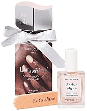 Set Manucurist Let's Shine! Candy Kit (nail/polish/15ml + nail/file/1pc)