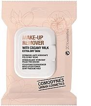 Cleansing Wipes for Very Dry Skin Comodynes Make-up Remover With Creamy Milk