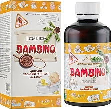 Bath Pine Extract for Kids "Bambino" Dr. Pirogov's Laboratory