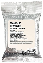 Cleansing Wipes for Dry Skin Comodynes Make-up Remover Micellar Solution