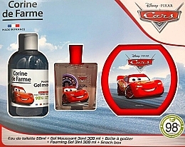 Corine De Farme Cars Set (edt/50ml + sh/gel/300ml + acc/1pc)	