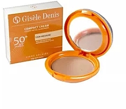 Liquid Face Cream Gisele Denis Compact Facial Sunscreen Cream Spf50 + Fair Medium Tone