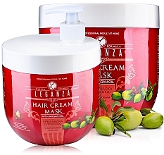 Hair Cream Color with Argan Oil Leganza Cream Hair Mask With Argan Oil (with dispenser)