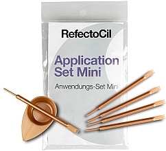 Lash and Brow Coloring Kit RefectoCil Application Set Mini Rose Gold