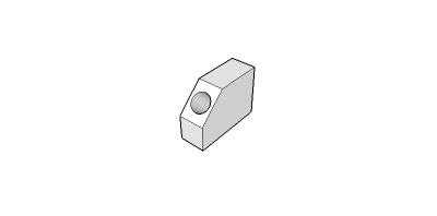 45 degree drill guide block