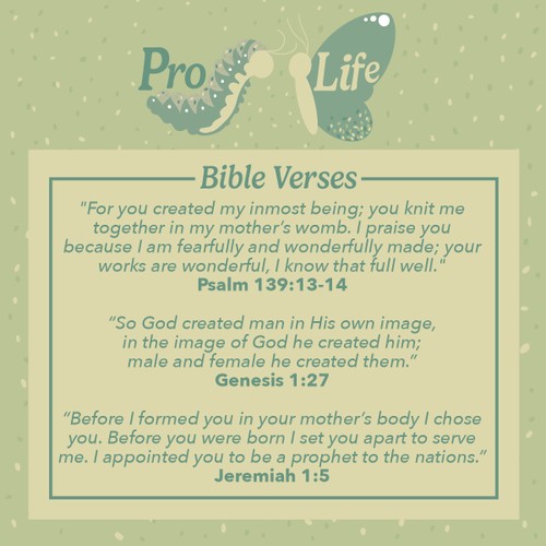 Pro Life Bible Verses