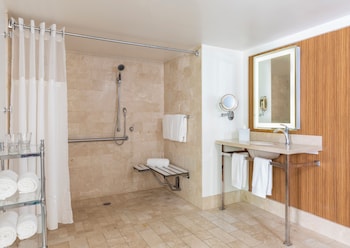 Suite, Mobility Accessible (Indigo, Mobility, Roll-In Shower)