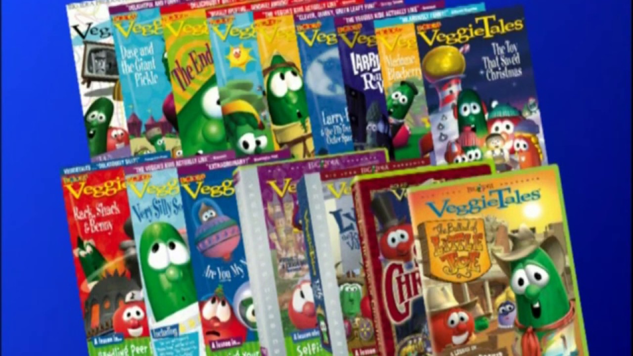 Veggietales Vhs Lot Of 11 Tapes Classic Educational Pbs Kids Show 29 ...