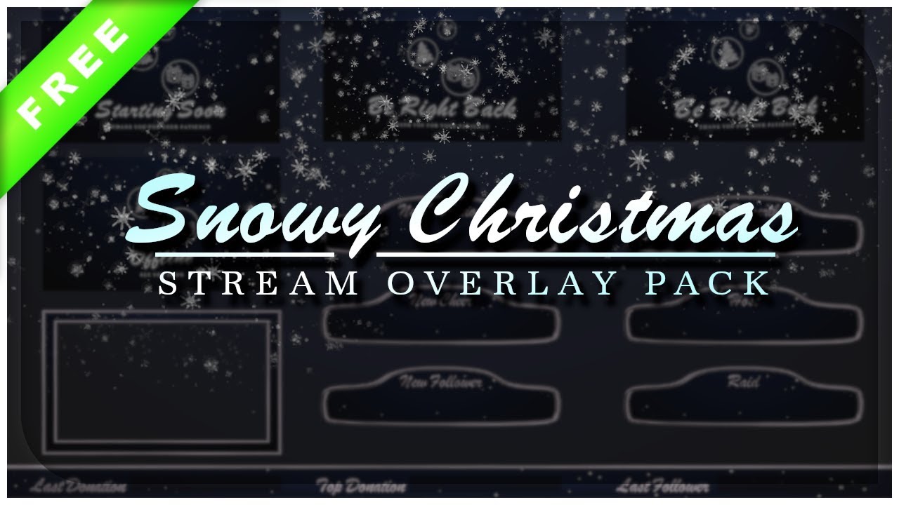 Animated Stream Overlay Pack 