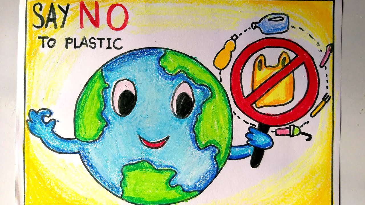 How To Draw Stop Pollution Color Poster Drawing Youtube - Gambaran