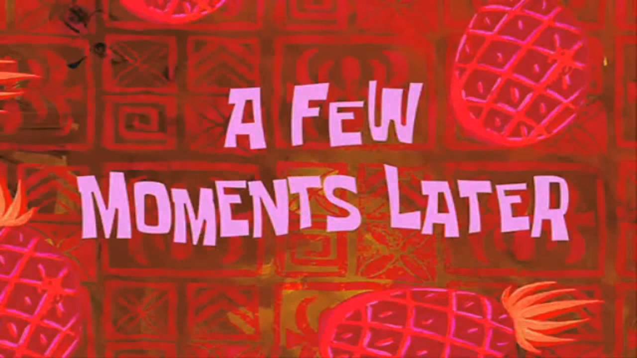 A FEW MOMENTS LATER HD YouTube