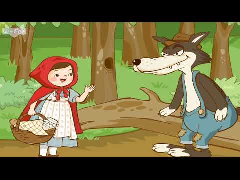 Learn Chinese with cartoon-Little Red Riding Hood 1 - YouTube