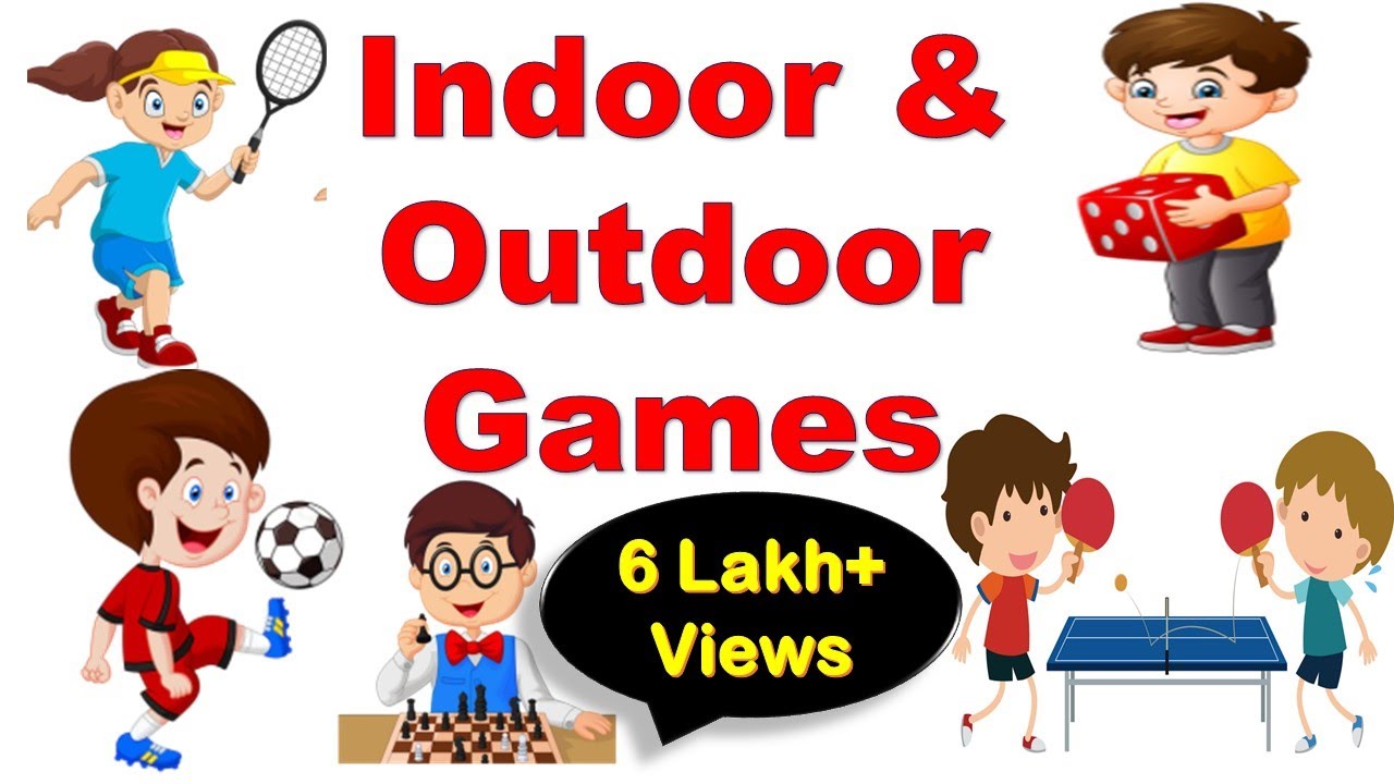 Outdoor Games For Kids Clipart Images