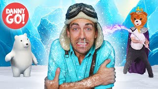 the ice king freeze dance 2 arctic avalanche brain break danny go songs for kids