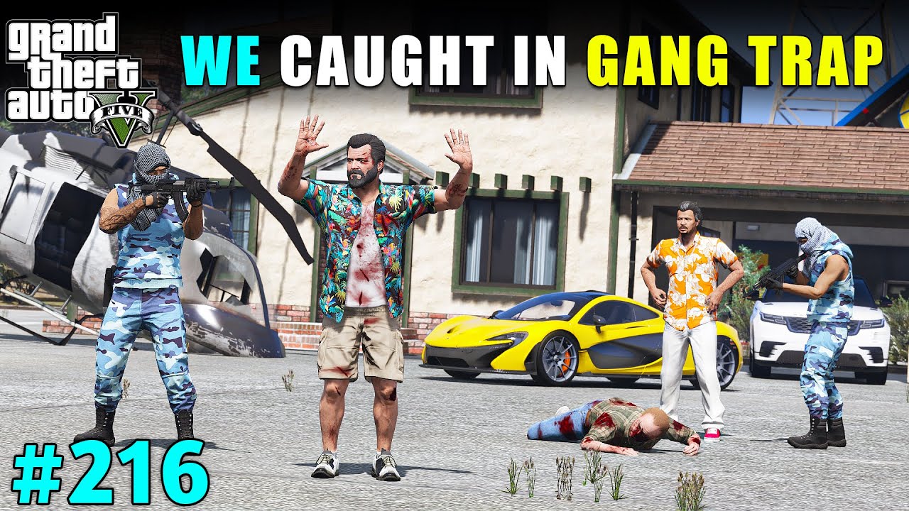 BIGGEST FIGHT WITH GANG IN LOS SANTOS | GTA V GAMEPLAY #216 - YouTube