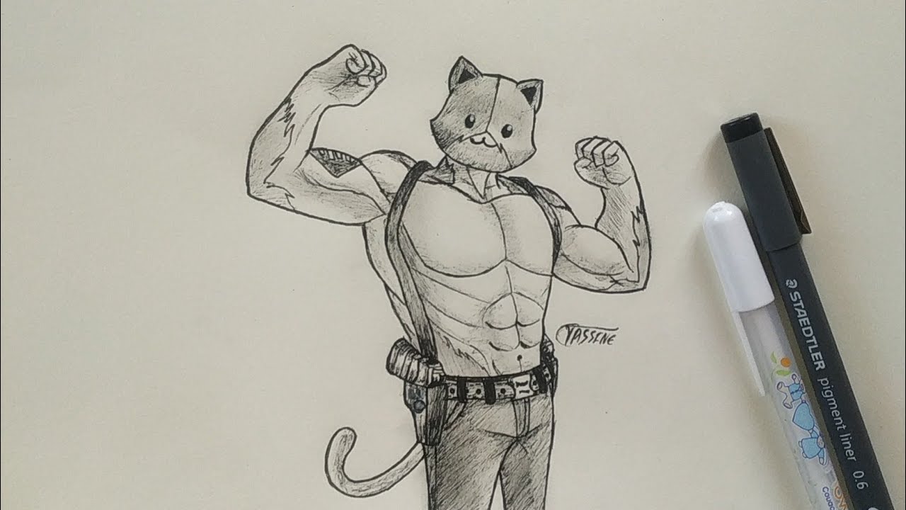 Fortnite Meowscles Draw