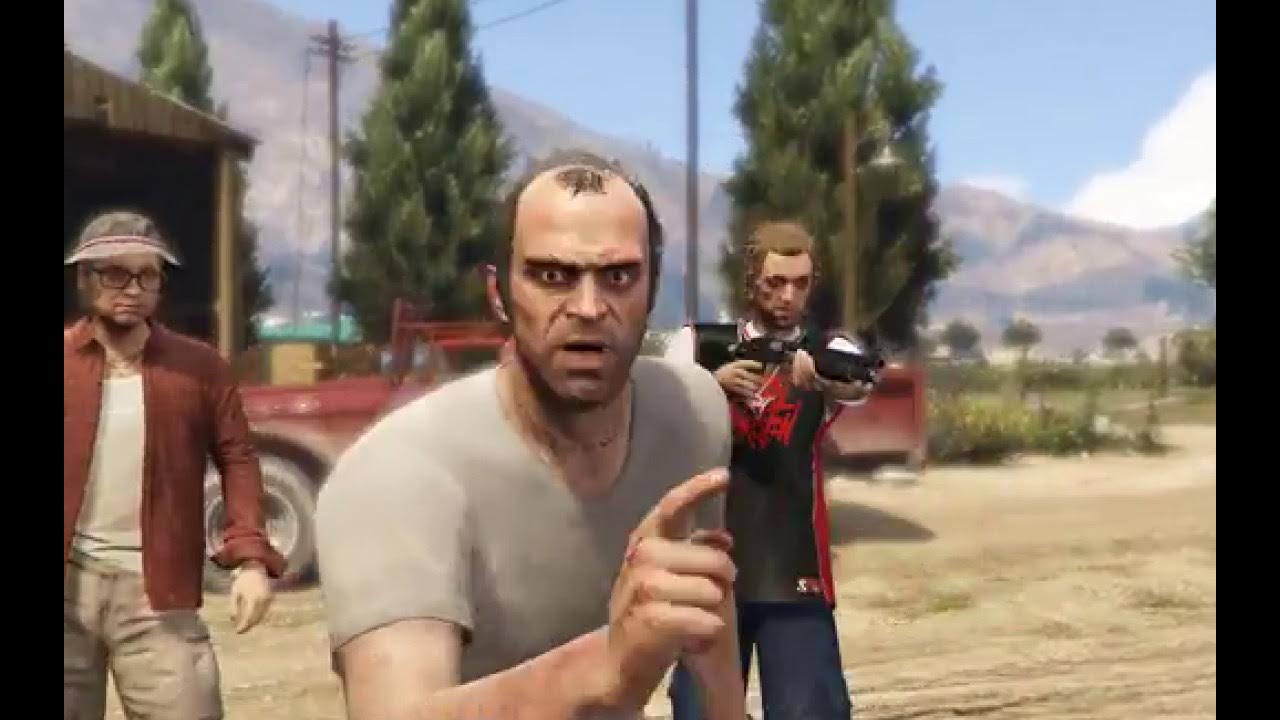 GRAND THEFT AUTO V. Trevol llego - YouTube