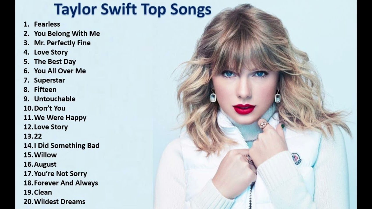 Taylor Swift Popular Songs 2024 - Cheri Deerdre