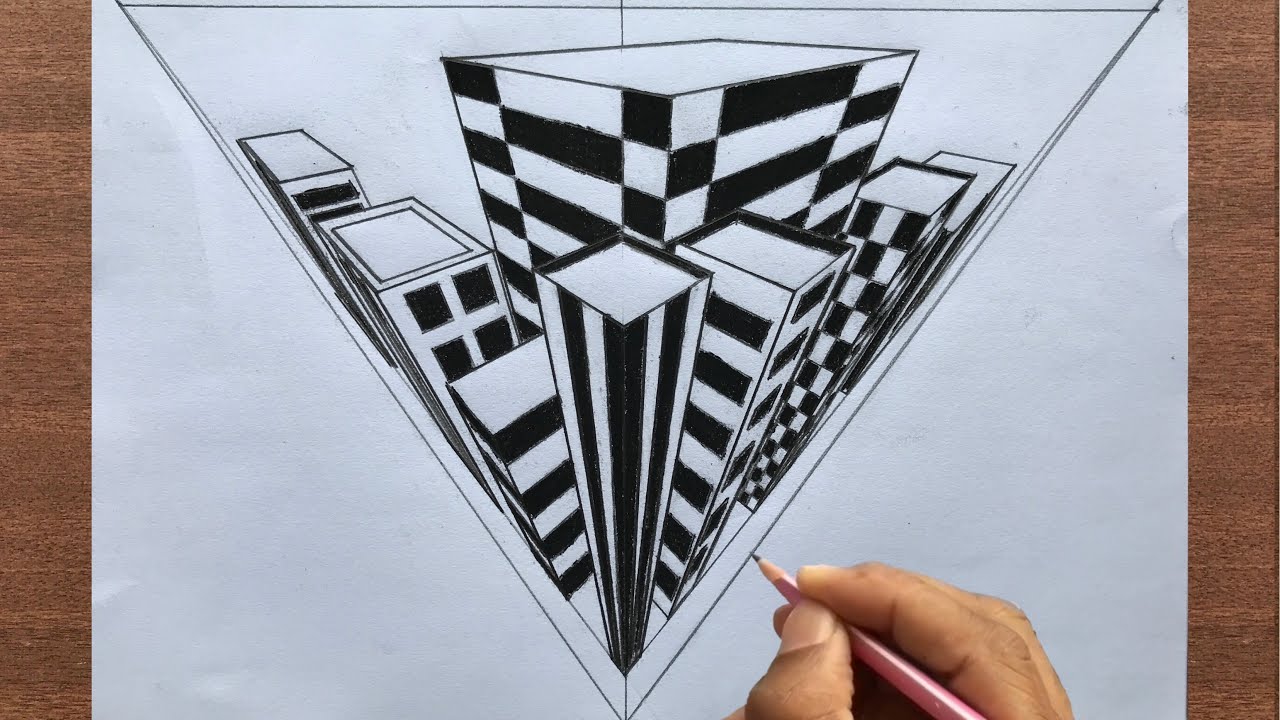 3 Point Perspective Birds Eye View