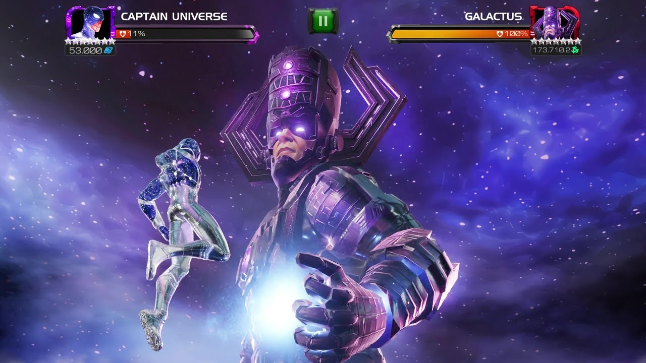 Captain Universe | Marvel: Contest of Champions | GALACTUS and Cosmic  Spider-Man | MCOC | Fan Made - YouTube