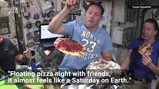 Watch Astronaut Pizza Chefs Make Za in Zero-G