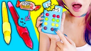 DIY Edible School Supplies! **Making The Hardest Supplies Challenge**