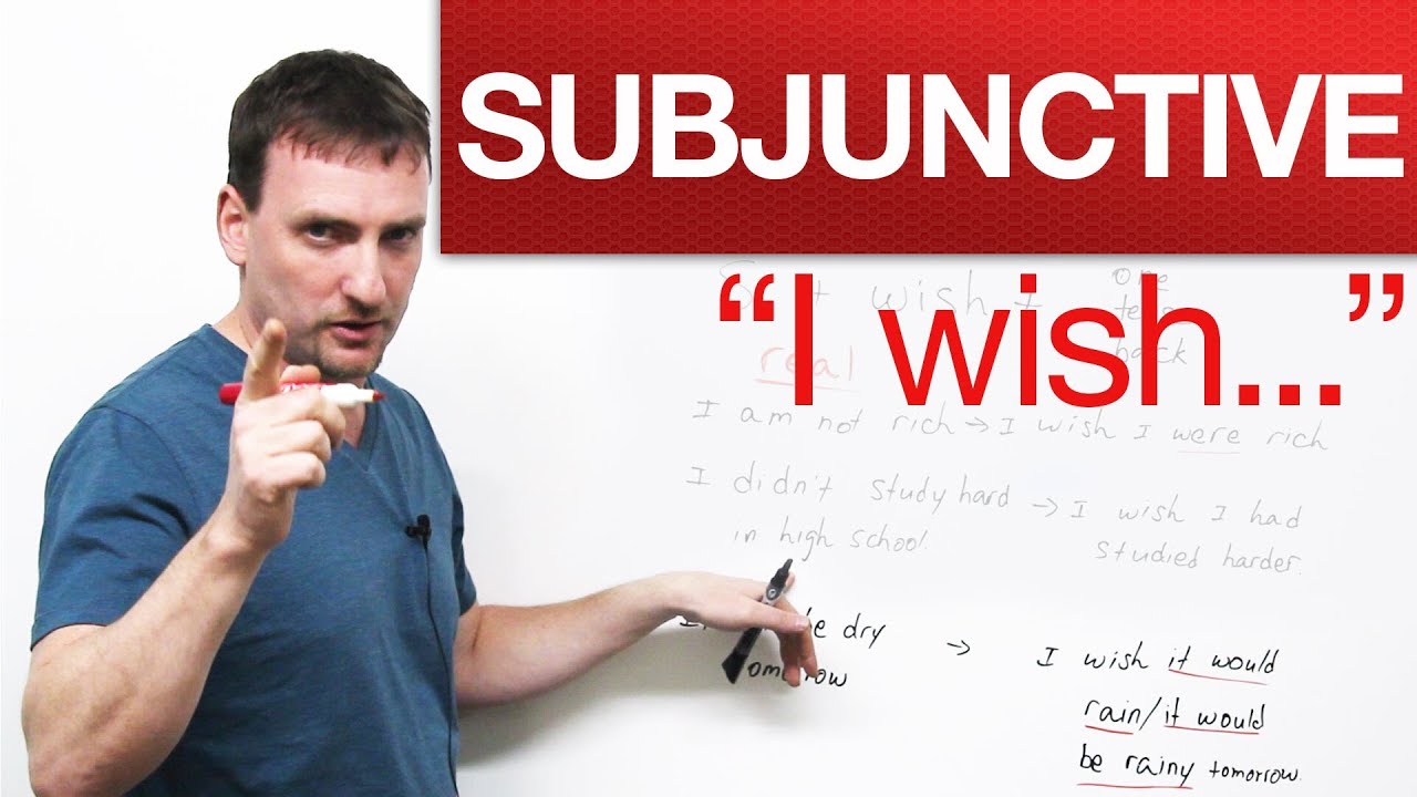 Learn English Grammar: THE SUBJUNCTIVE – \