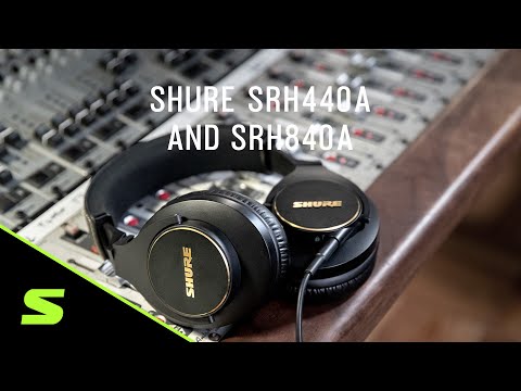 Shure SRH840A Professional Studio Headphones