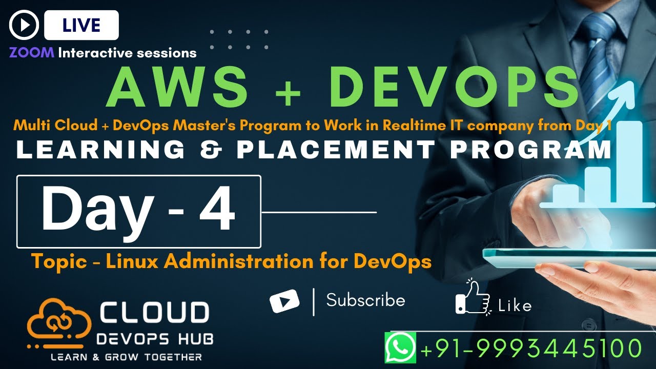 Learn Linux Administration with AWS + DevOps || Day4 || Live Zoom ...