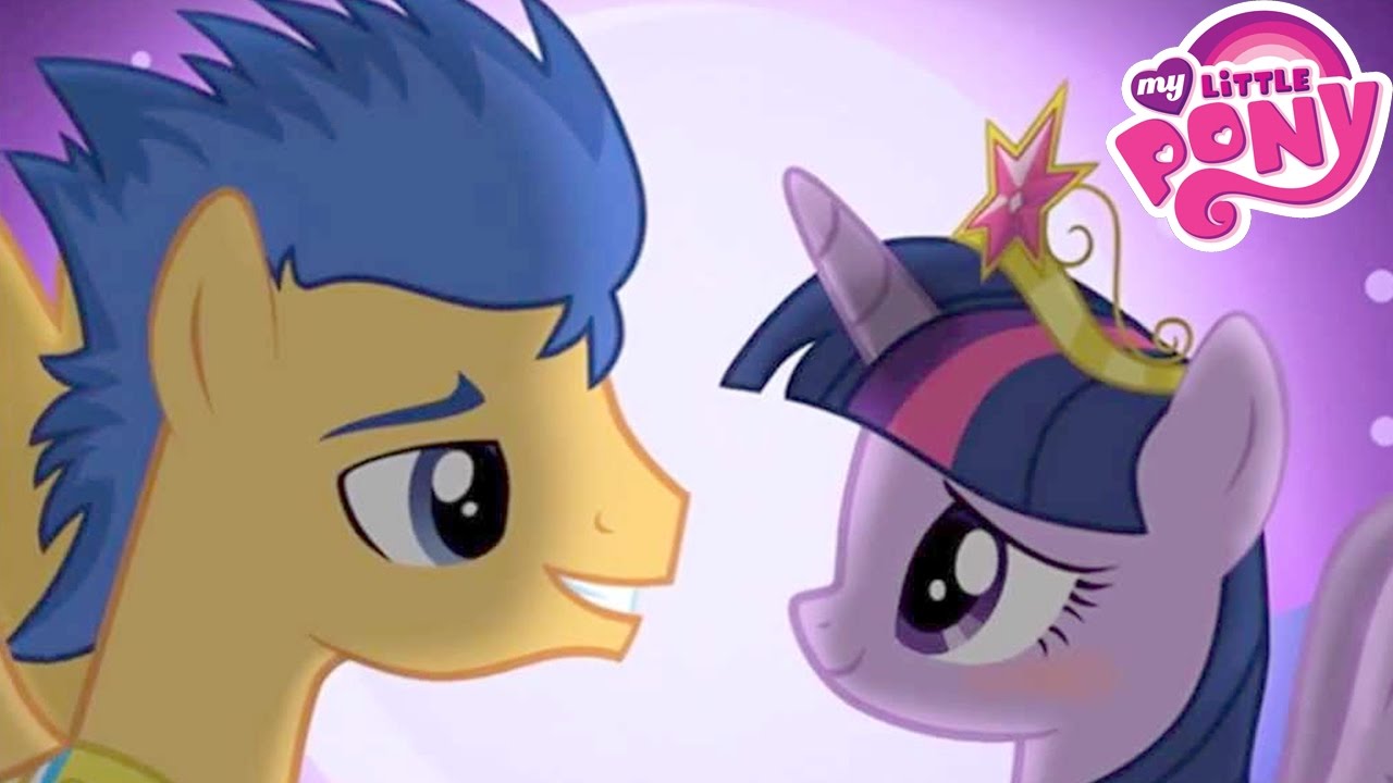 My Little Pony Twilight Sparkle And Flash Sentry Kiss