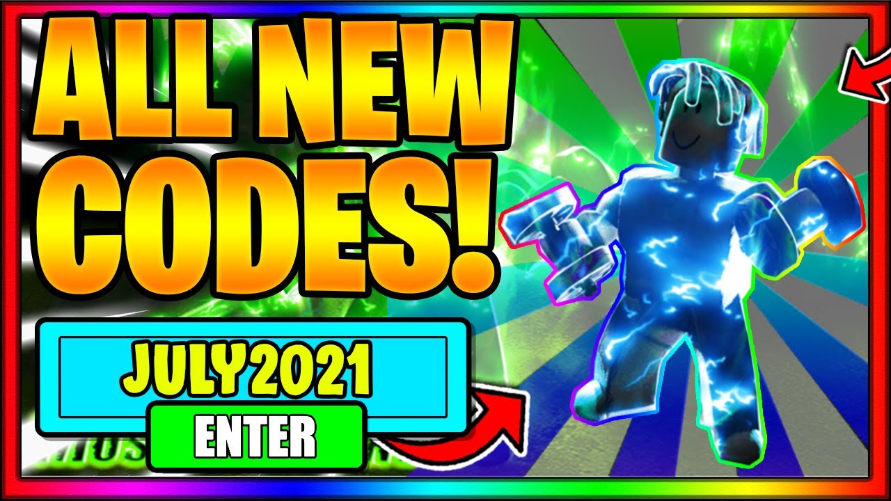 ALL *NEW* MUSCLE LEGENDS CODES *💪JULY 2021!💪* Roblox Muscle Legends ...