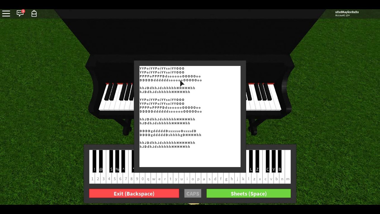 Demons - Imagine Dragons on Roblox piano! - YouTube