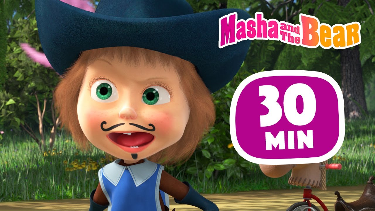 Masha and the Bear ⚔ The Three Mashketeers ⚔ 30 min ⏰ Сartoon ...