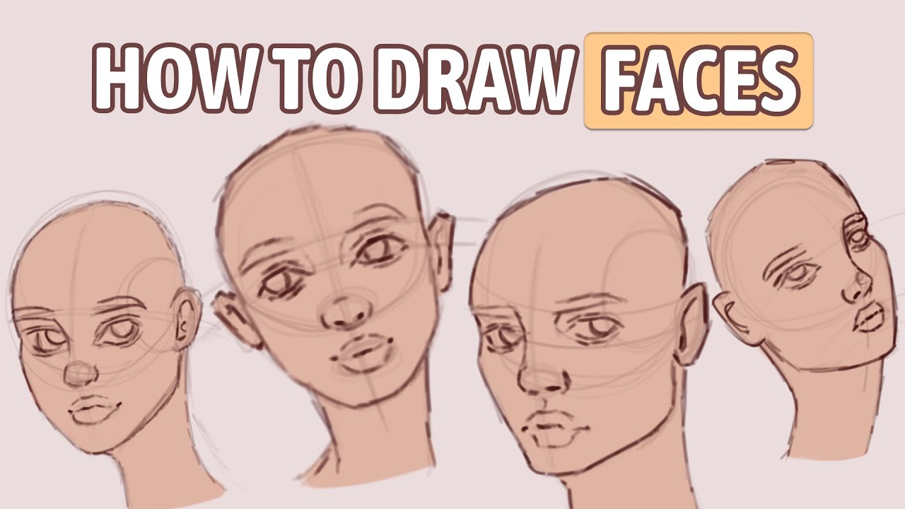 How To Draw A Realistic Face Shape