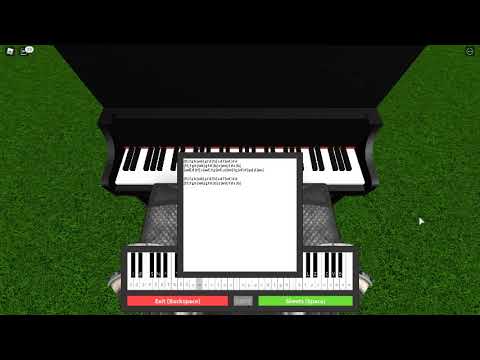 Symphony no.9 (Please Read Description) [Roblox Piano Sheet] - YouTube