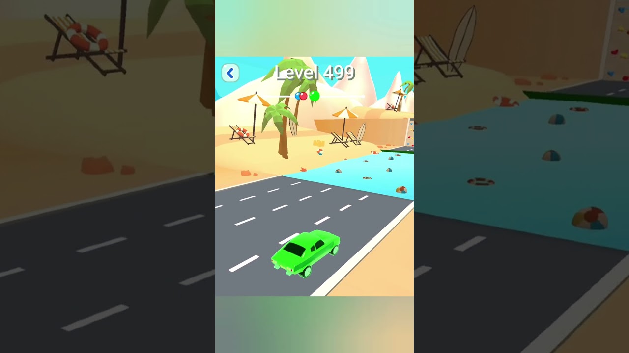 Shape-Shifting 2 GAMEPLAY Level No -499 Walkthrough – New Update Car Racing #Shorts #ShapeShifting