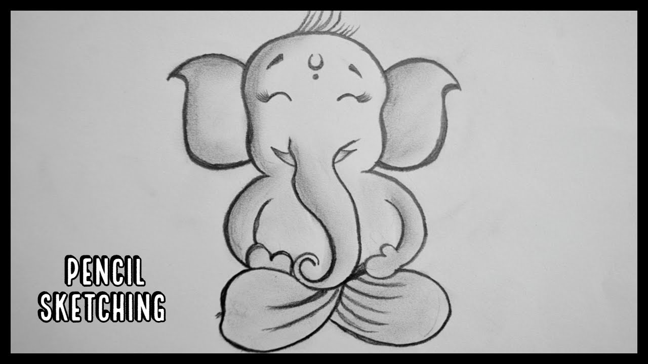 Ganesh Ji drawing || How To Draw Ganesha Step By Step || Drawing ...