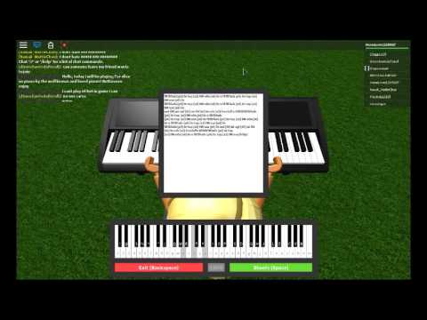 Fur elise on piano in roblox sheet in description - YouTube