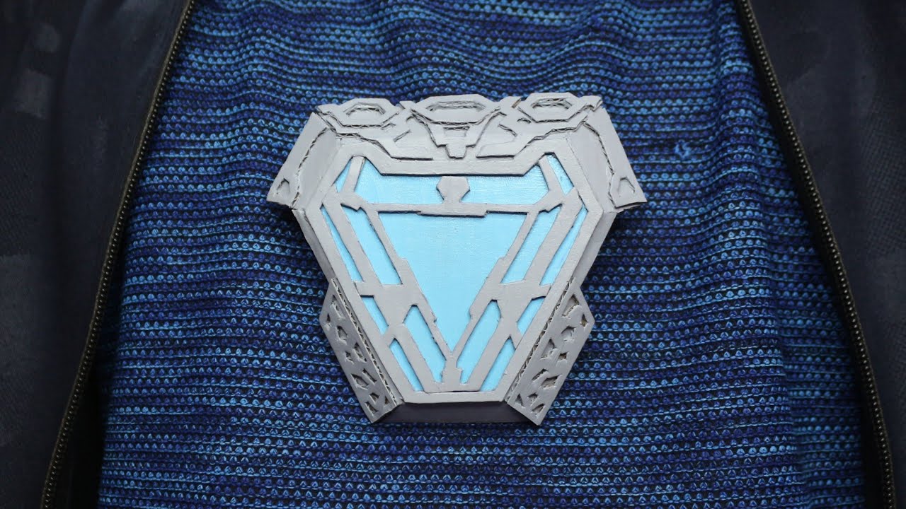 Iron Man Arc Reactor Template