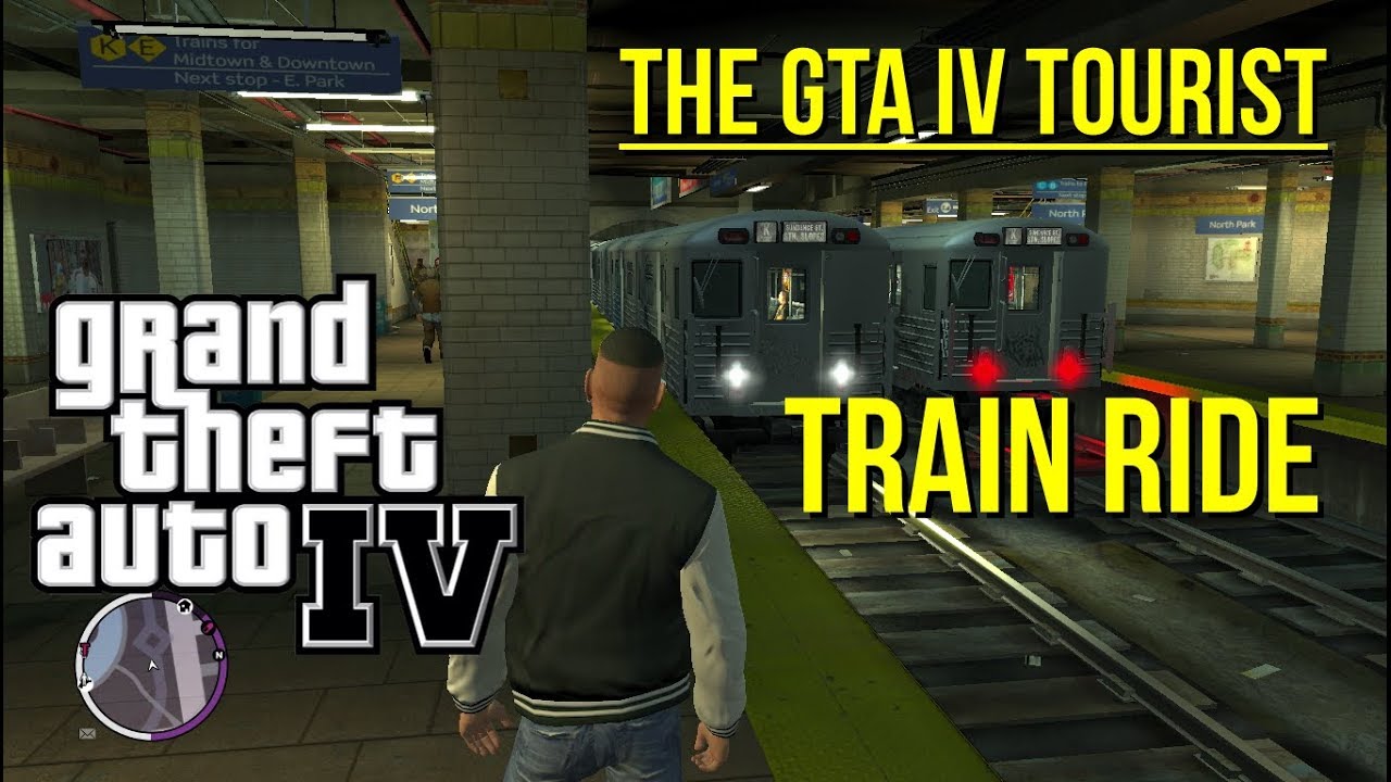 The GTA IV Tourist: Liberty City Train Ride and Stations Tour Part 1 (K ...