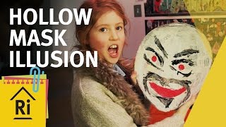 How To Make a Hollow Mask Illusion - Psychology for Kids - ExpeRimental #22