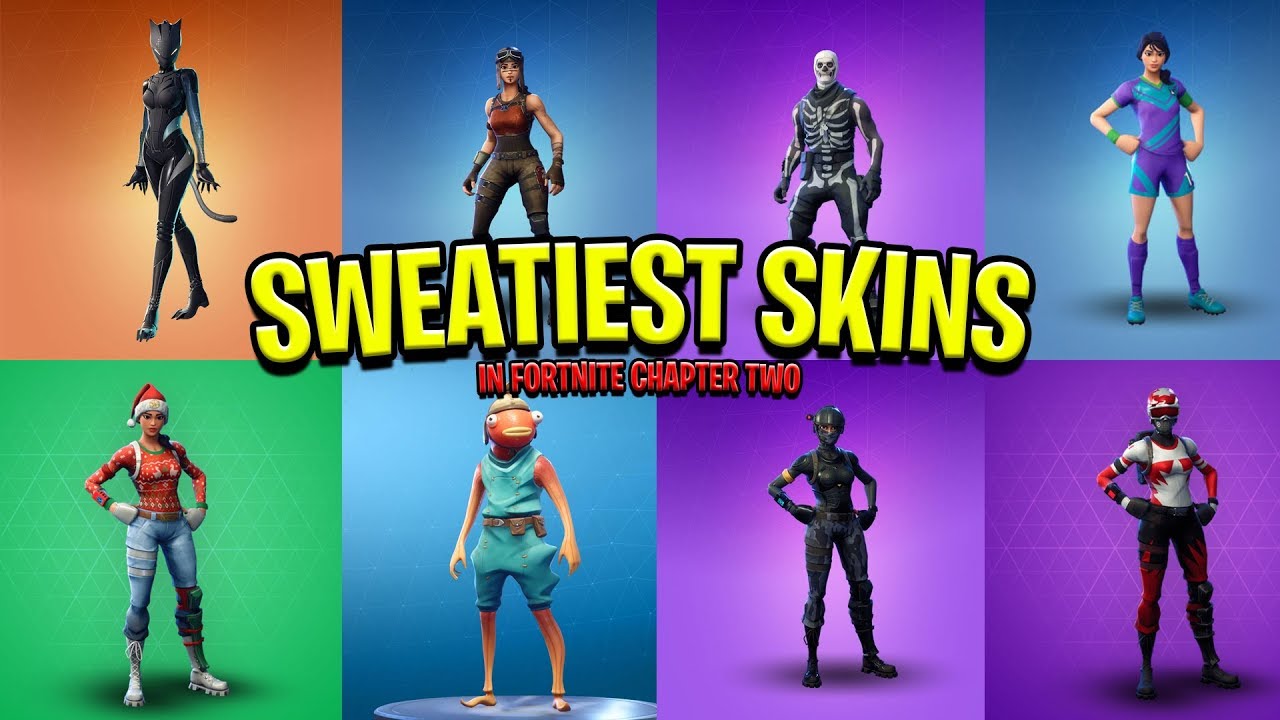 Sweaty Fortnite Skins Logo