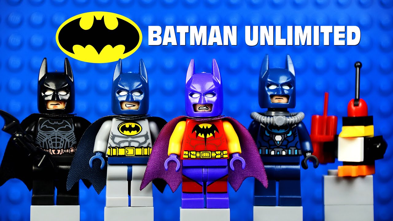 LEGO Batman Unlimited with The Dark Knight & Planet-X Batman of Zur-En-Arrh  Unofficial Minifigures - YouTube