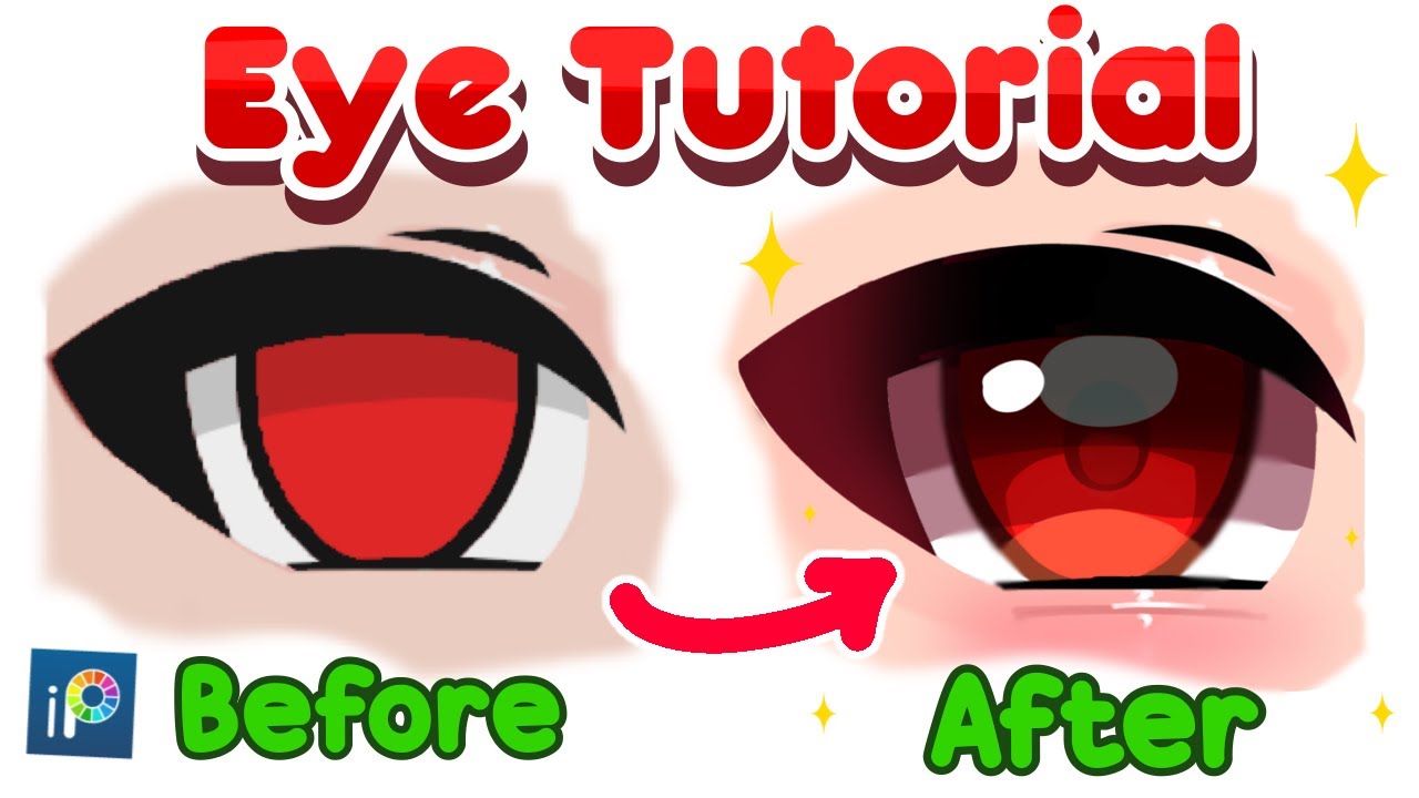 Eye Shading Tutorial - Gacha Life 2 - IbisPaint X - YouTube