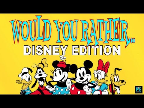 Would You Rather... Disney Edition Tabata Workout PE activity or BRAIN ...