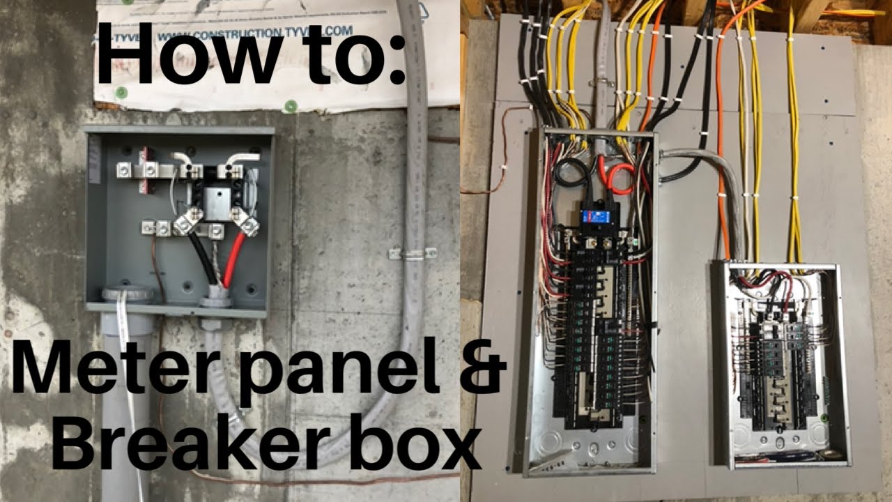 How To Install Electric Meter Box