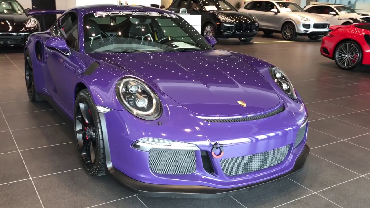 2016 Ultraviolet Porsche 911 GT3 RS - YouTube