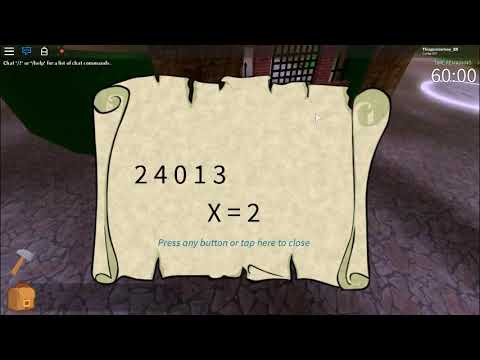 Roblox Escape Room Enchanted Forest Maze Code