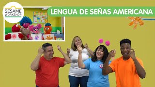 Elmo Y Los Amigos Cantan Sobre Una Fiesta Para Aprender Asl